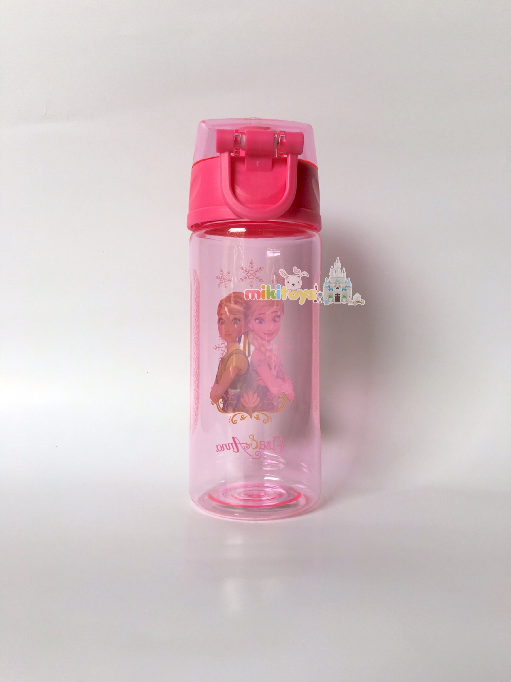 กระติกน้ำเด็ก โฟรเซ่น FROZEN Fever PINK รุ่นยกดื่ม สีชมพูใสๆ *BPA Freeปลอดภัยค่ะ