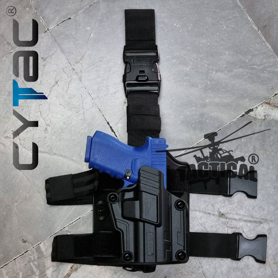 (งานแท้) ซองปืน Mega-Fit (Gen 2) + เพลทรัดขา Cytac