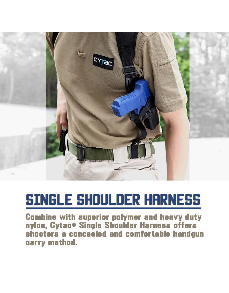 (ของแท้) เพลทสะพายไหล่เดี่ยว ติดกับซองปืน Cytac (CY-SHS)