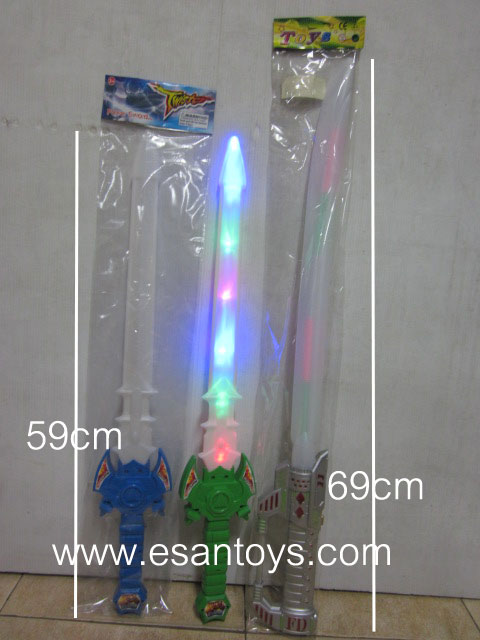 ดาบเลเซอร์ ดาบมีไฟ 2ชุด