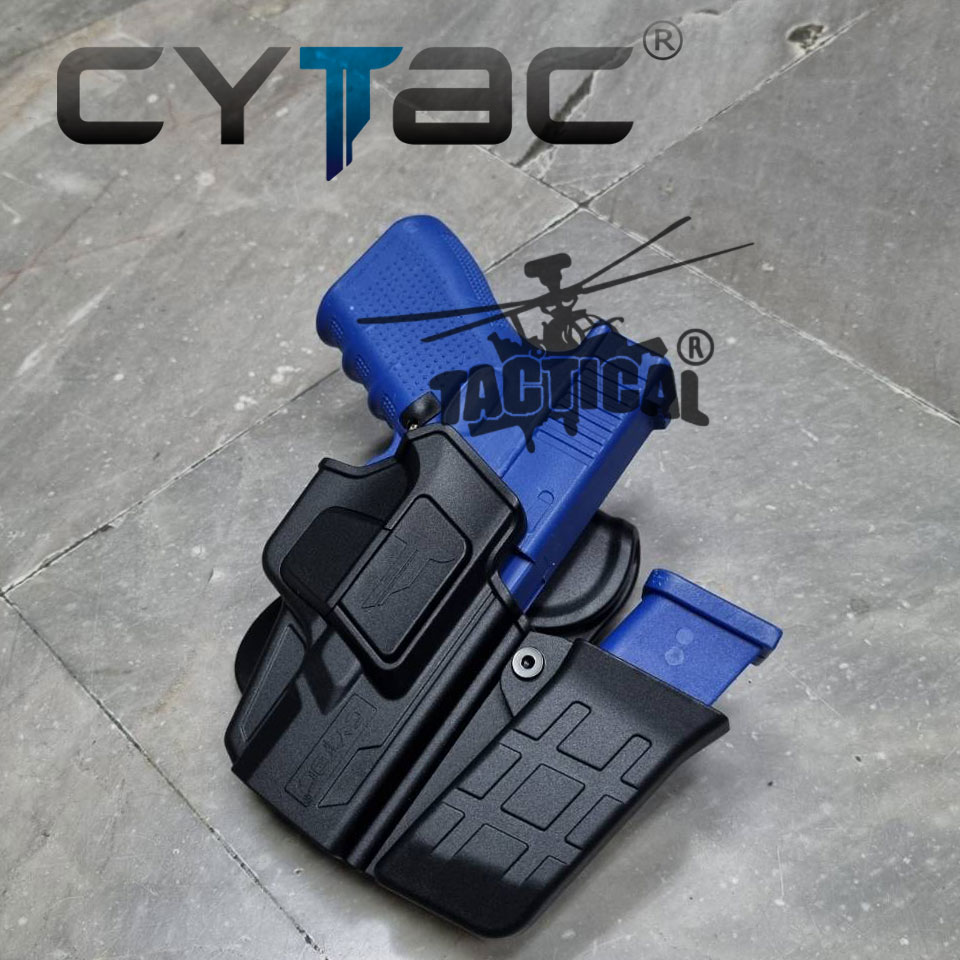 (ของแท้) ซองพกนอก Cytac ปลดนิ้วชี้ + ซองแม็ก