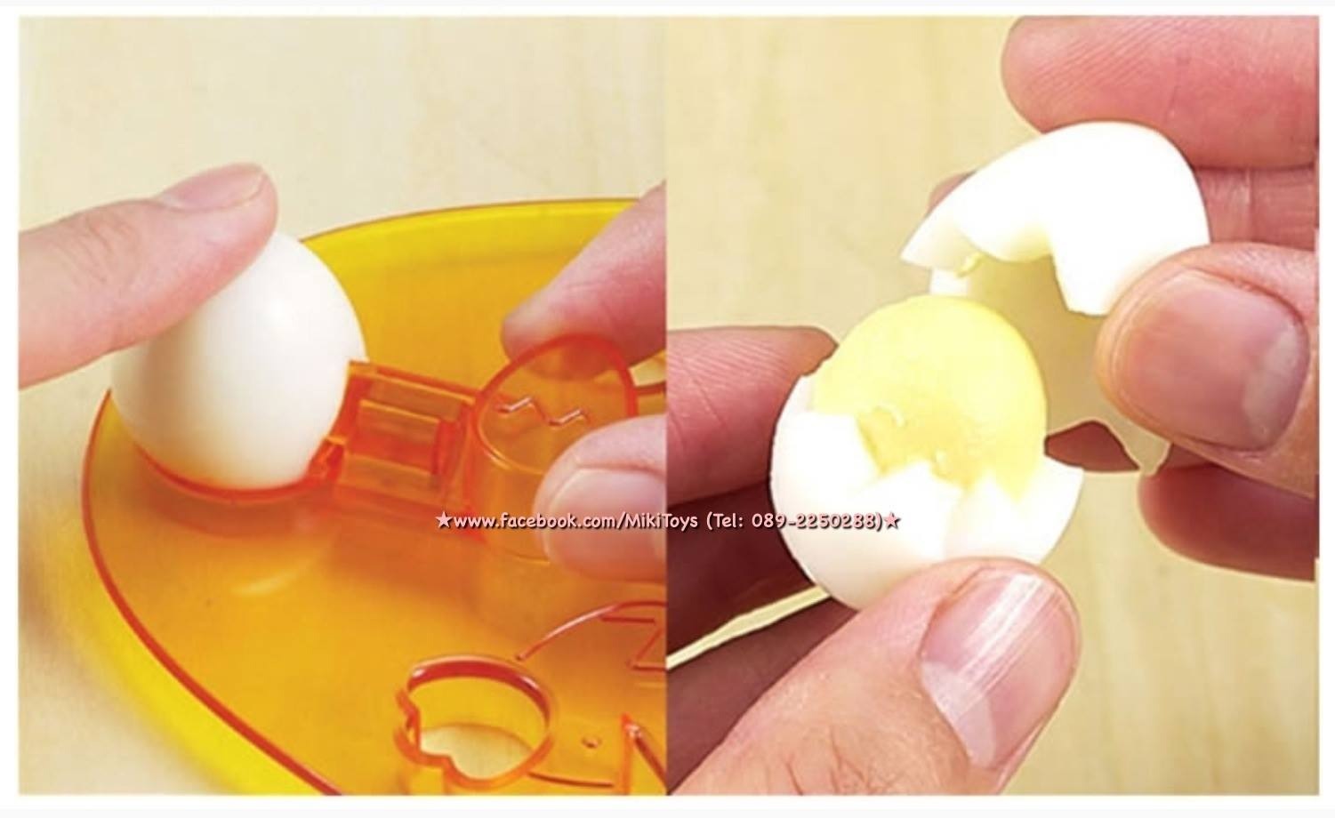 อุปกรณ์แม่พิมพ์สำหรับตกแต่งไข่ต้ม / ไส้กรอก ทำออกมาแล้วน่ารักมากนะคะ