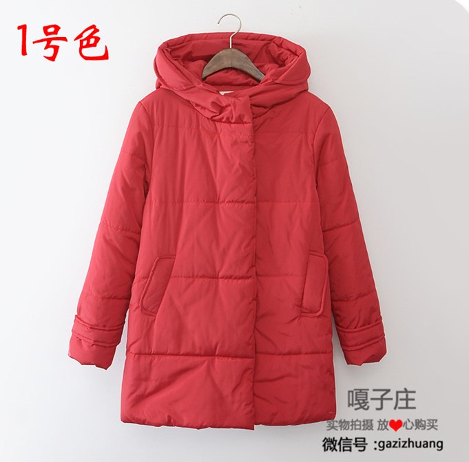 PreOrderคนอ้วน - เสื้อกันหนาวแฟชั่น ไซส์ใหญ่ คนอ้วน ผ้าฝ้ายบุนวม มีHood สี : เทา / ดำ / แดง