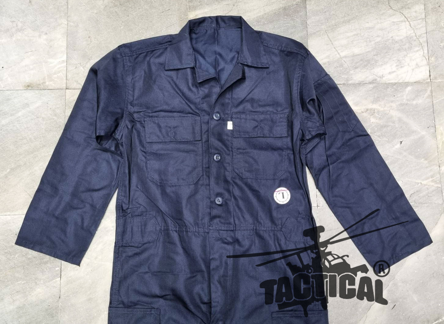 ชุดหมีกระดุม ผ้าคอม