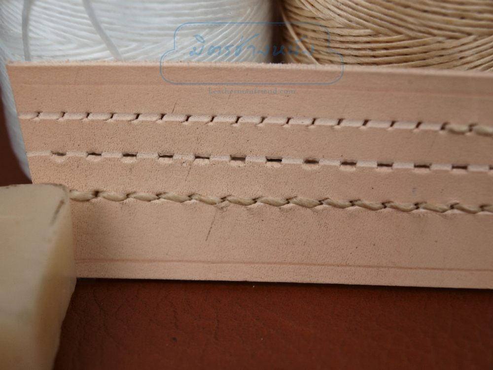 ด้ายเทียนนอก แบบเส้นเกลียวกลม ขนาด 0.8 มิล แบบญี่ปุ่น