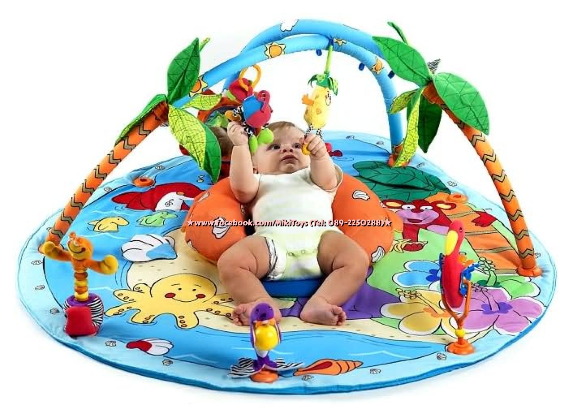 เพลย์ยิม เพลย์แมท play gym Tiny Love รุ่น Activitot Tropic Isle