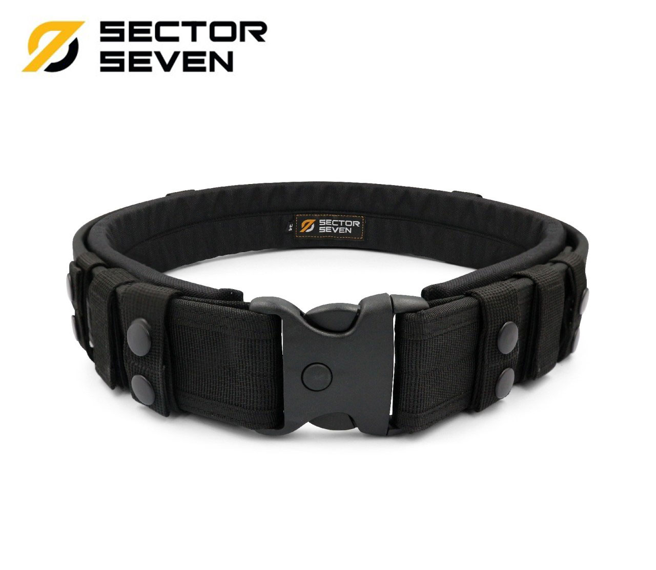 เข็มขัด 191 บุนวม Sector Seven หัว Safety-Lock