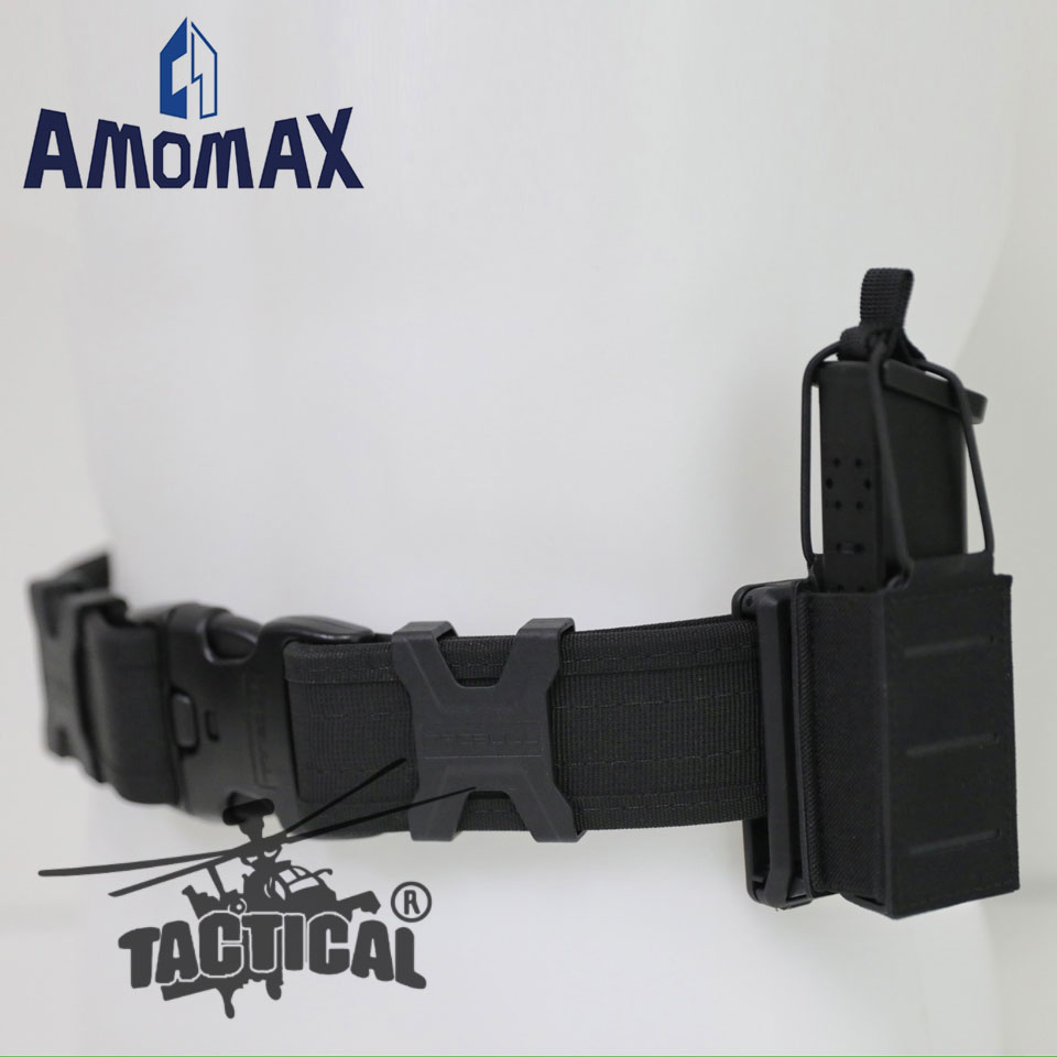 เพ้าแม็กกาซีนเดี่ยว รุ่นใส่แม็กปืนสั้น/ปืนยาว ยี่ห้อ Amomax