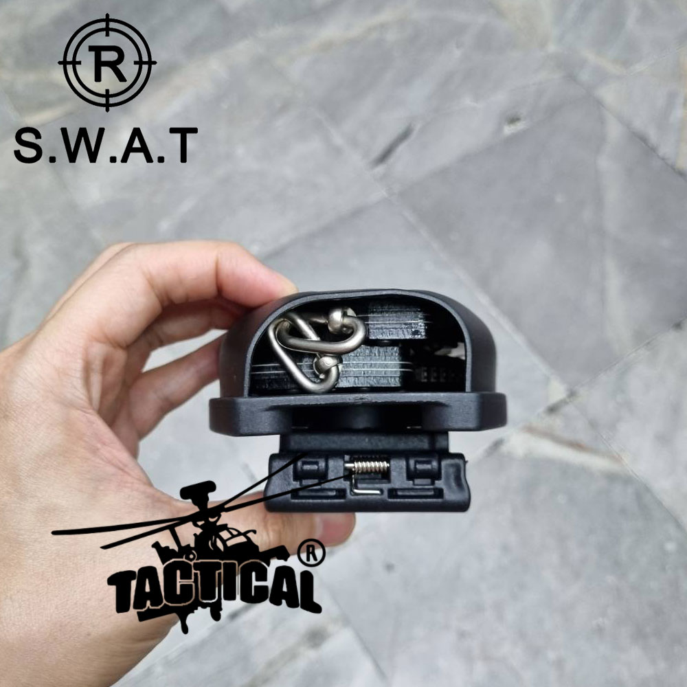 ซองกุญแจมือโพลิเมอร์กระดุม ปลดไว 360°