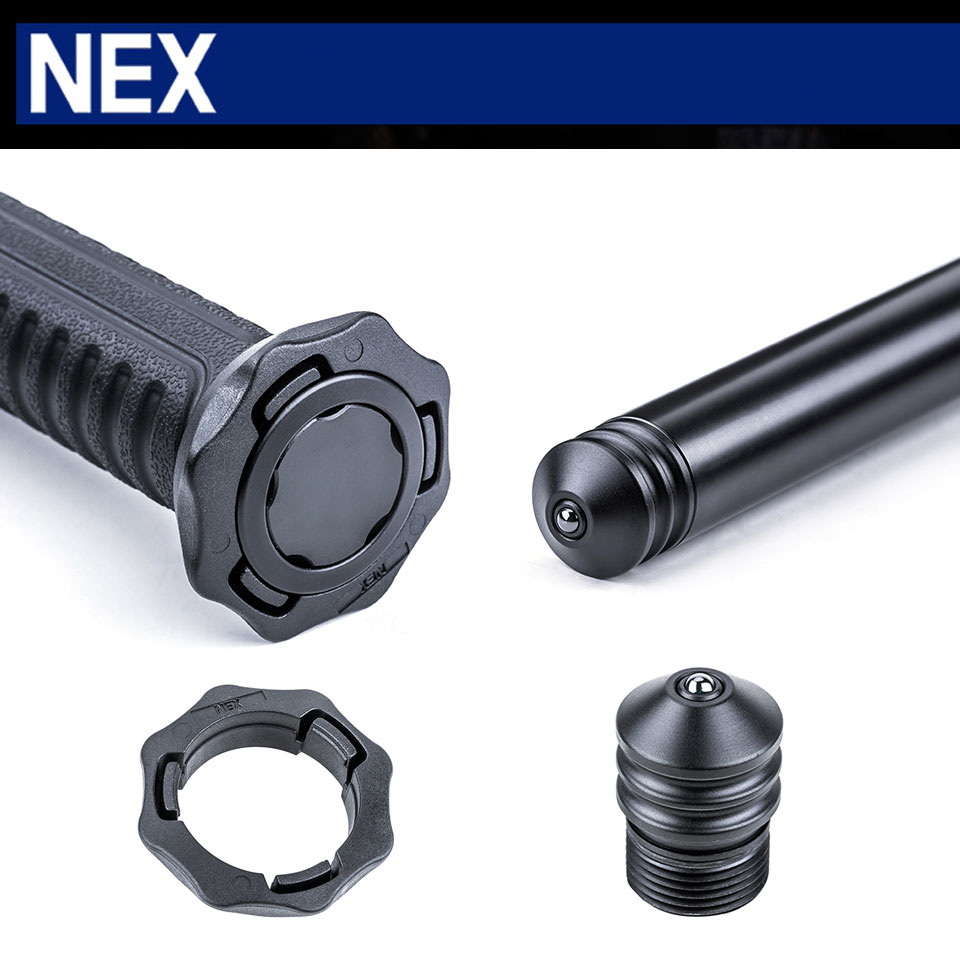 NEX Baton Accessories - Window-breaking Tip / Grip Ring