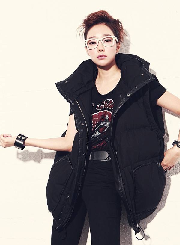 PreOrderคนอ้วน - เสื้อกั๊กแฟชั่น ผ้าร่มบุนวม มี Hood สีดำ