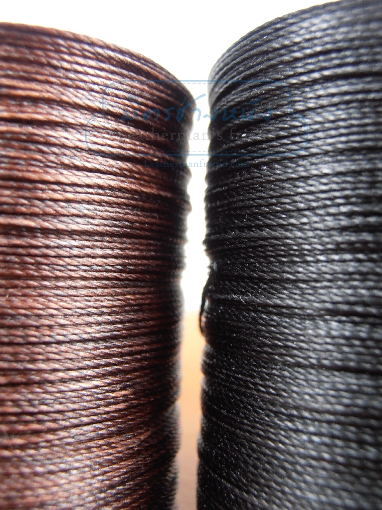 ด้ายเทียนนอก แบบเกลียวถักกลม 0.45 มิล