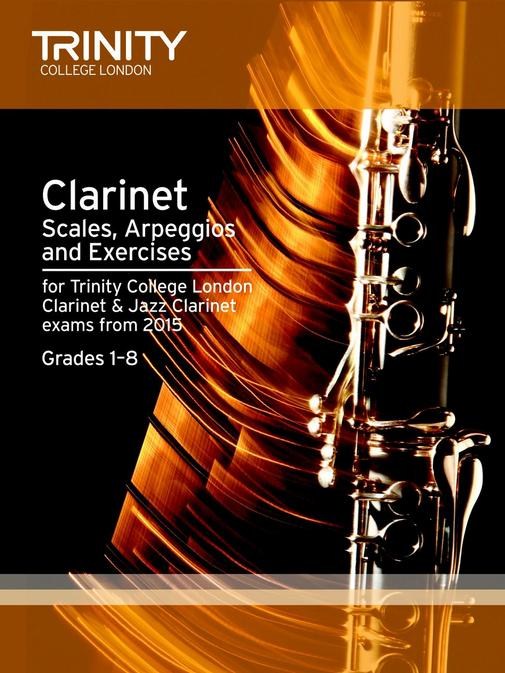 Clarinet Scales & Arpeggios (Grades 1-8) from 2015