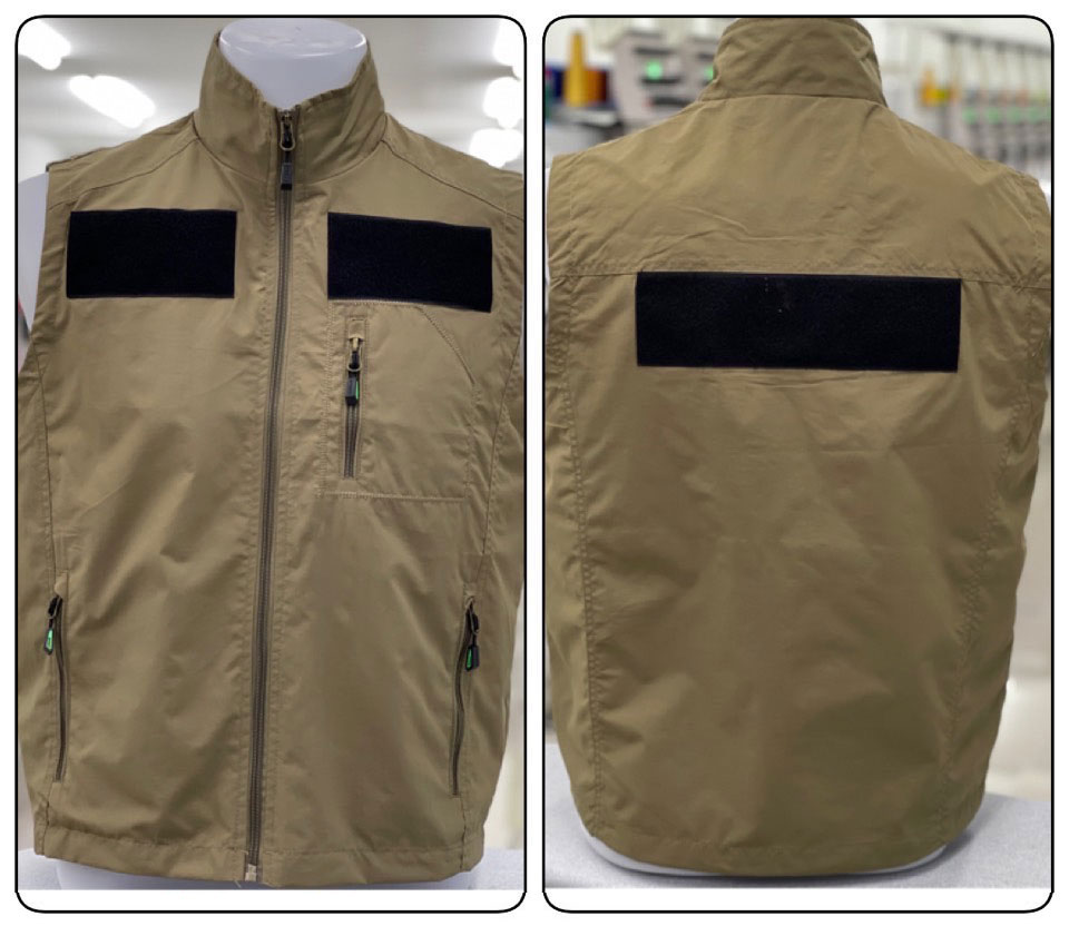 เสื้อกั๊กหน่วยงานราชการ กระเป๋าล้วง ตีนตุ๊กแก (3 สี)