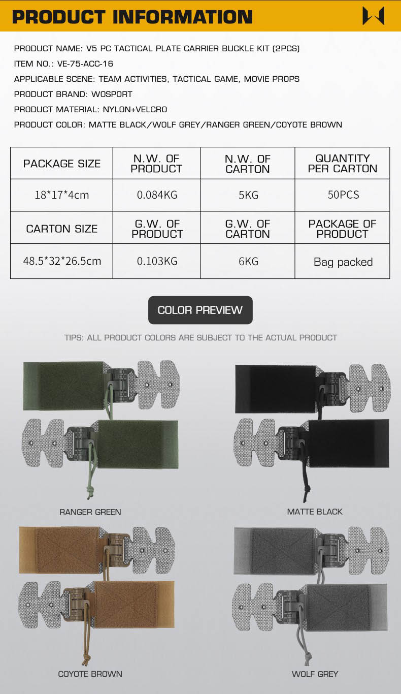 ชุดปลดไว FCPC V5 (Wosport)