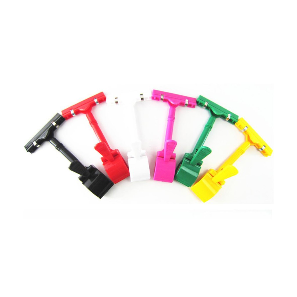 ที่หนีบป้ายราคา ขนาด 8.5*16.5 ซม. แพ็ค 10 ชิ้น