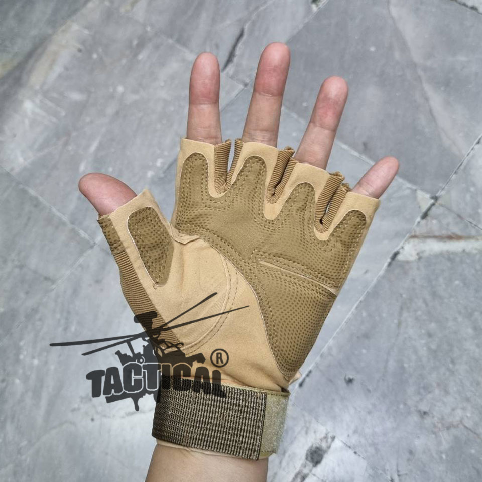 ถุงมือครึ่งนิ้ว OK สนับนิ่ม (3 สี)