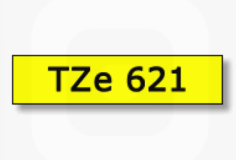 เทปพิมพ์อักษร TZE-621