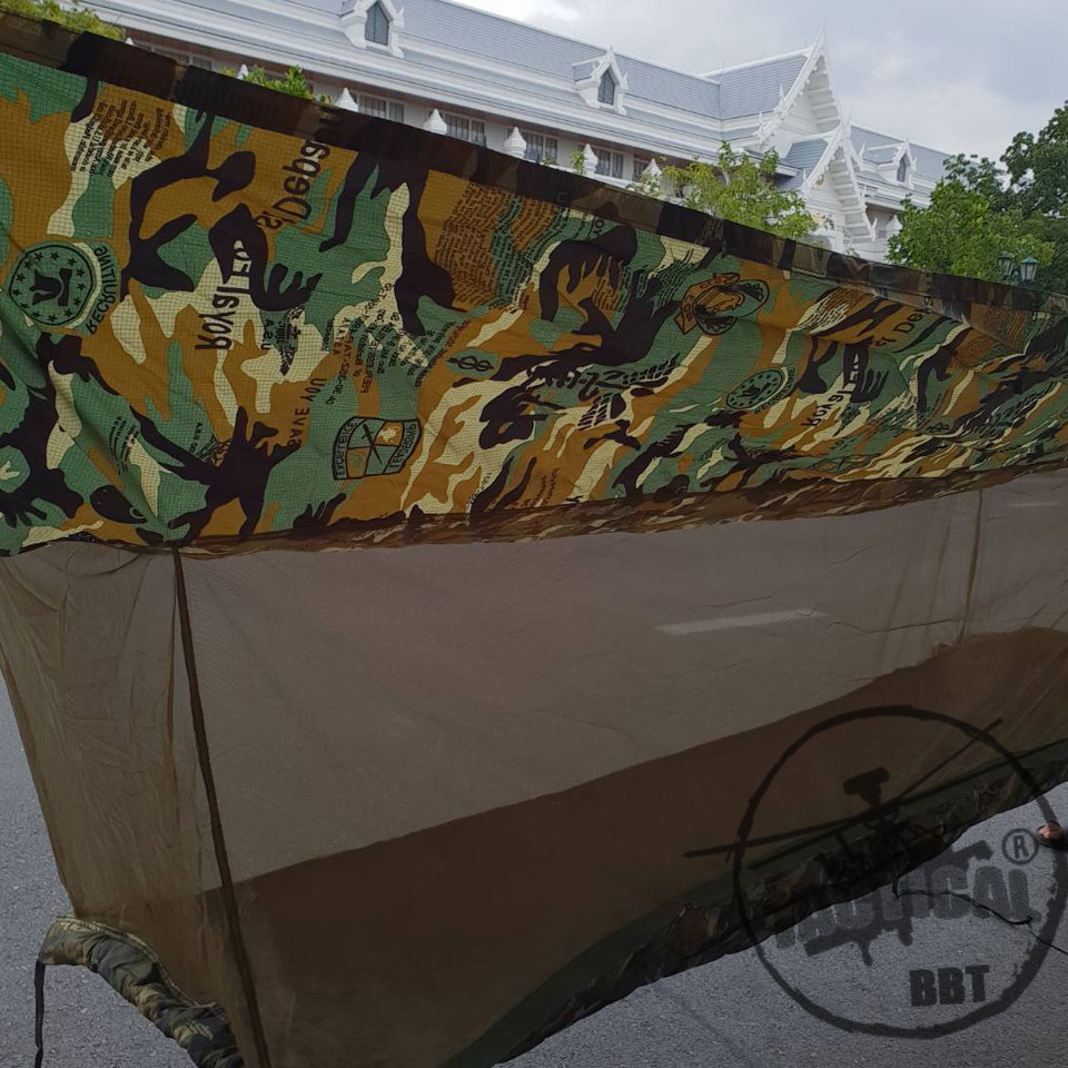 เปลมุ้ง มีหลังคา (หมอน) งานดี