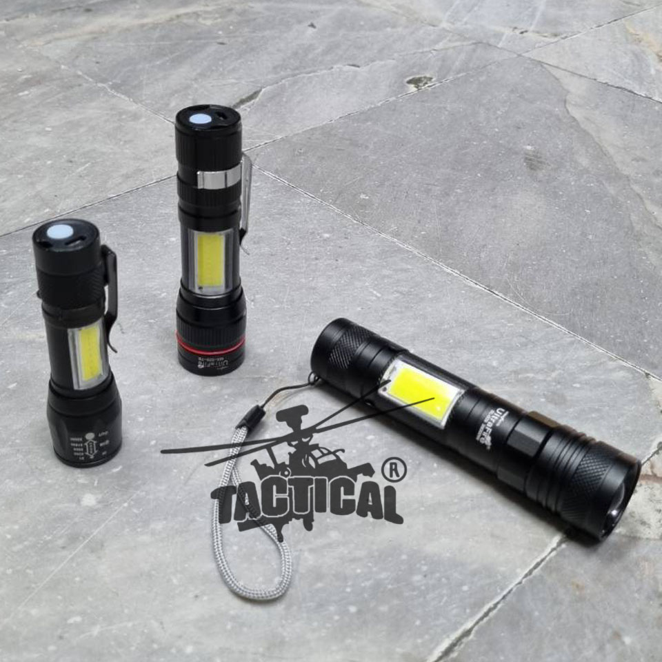 ไฟฉาย LED ชาร์จ USB (สว่าง)