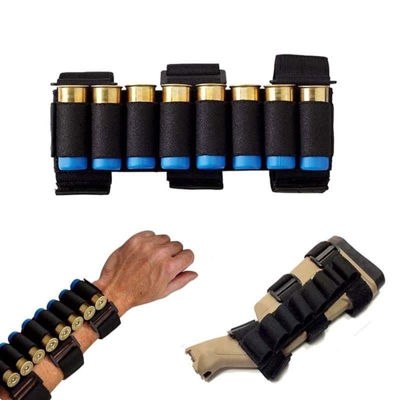 ปลอกใส่กระสุนลูกซอง พันท้ายปืน + ติดแขน