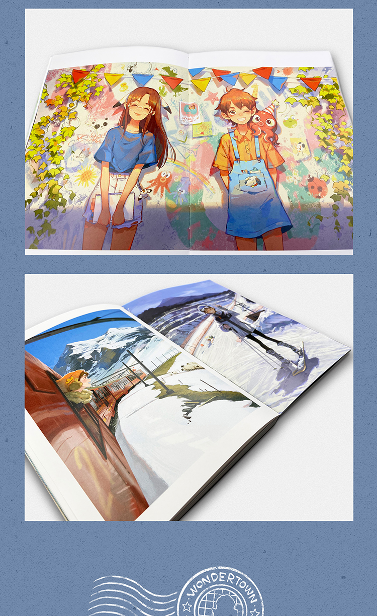 Wonder Town Artbook