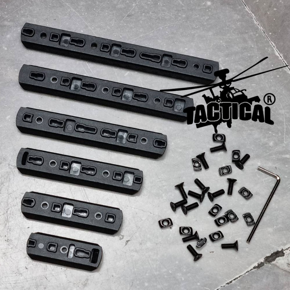 รางเสริม M-Lok Polymer (6 ชิ้น)