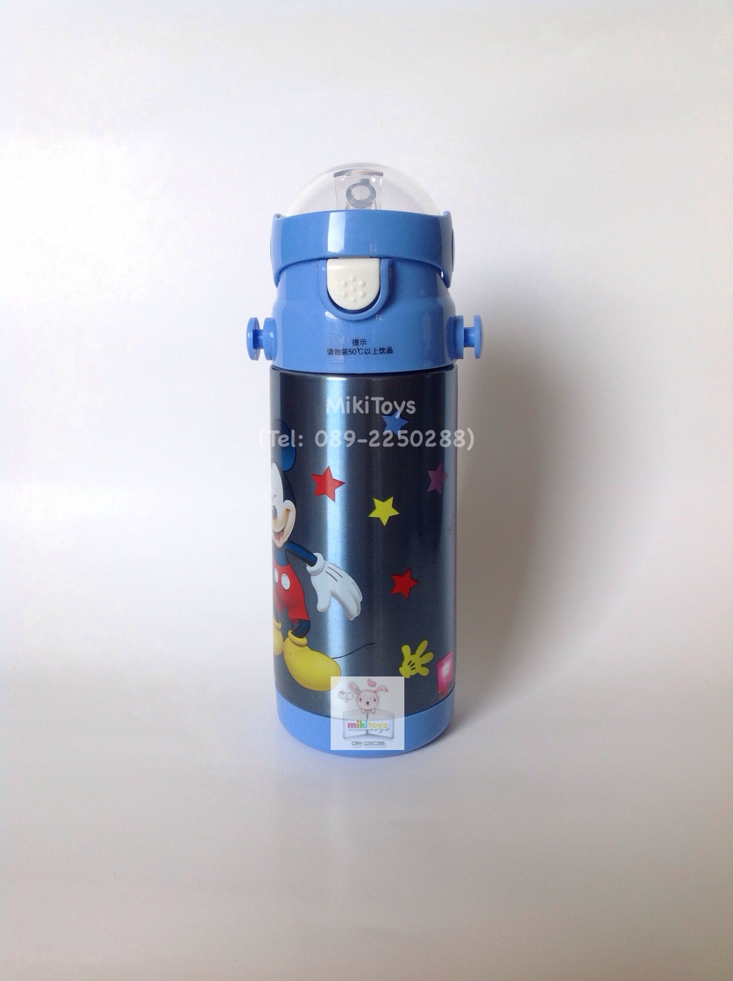 กระติกน้ำมิกกี้เมาส์ Disney Mickey Mouse Star⭐️หลอดดูดนิ่ม รุ่นเก็บอุณหภูมิ แถมฟรี!! ถุงหุ้มช่วยรักษาอุณหภูมิ1ถุงและแปรงล้างหลอด1ชิ้นค่ะ^^