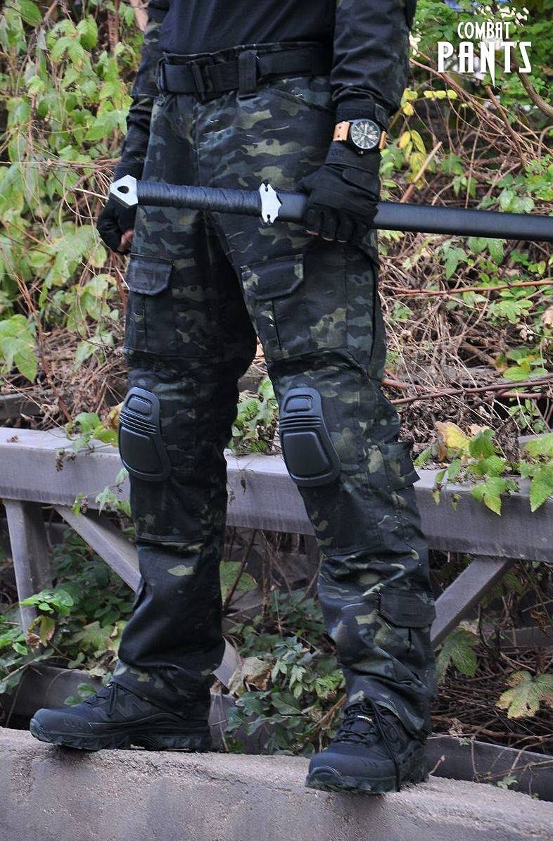 กางเกงสนับเข่า Combat Pants MCBK
