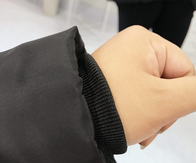 PreOrderคนอ้วน - เสื้อกันหนาว แจ๊คเก็ตบุนวม มี Hood ขนเฟอร์ ไม่หนา สี : เทา / ดำ / ชมพู / เขียว