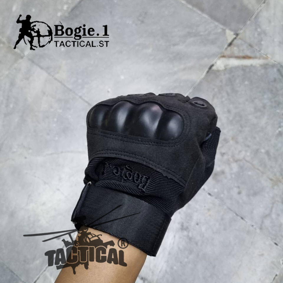 ถุงมือสนับแข็ง ครึ่งนิ้ว Bogie.1