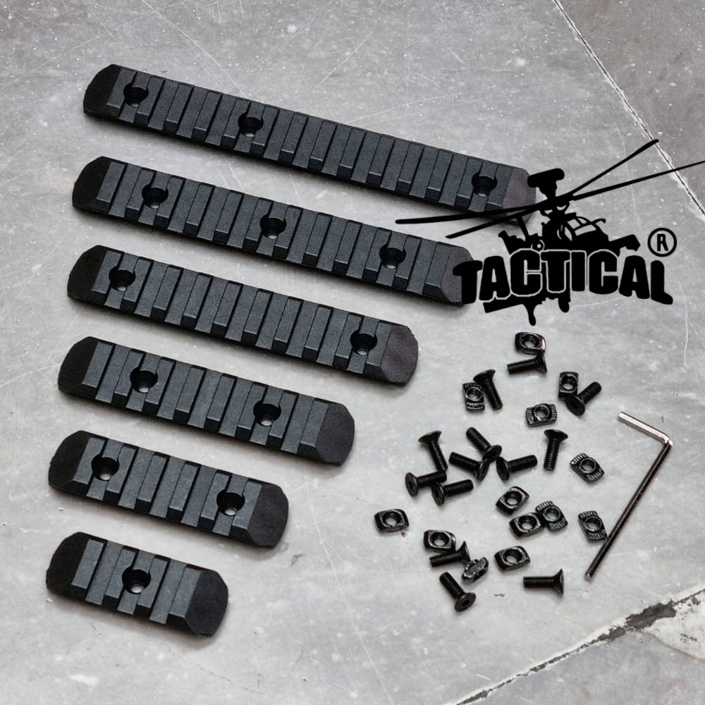 รางเสริม M-Lok Polymer (6 ชิ้น)