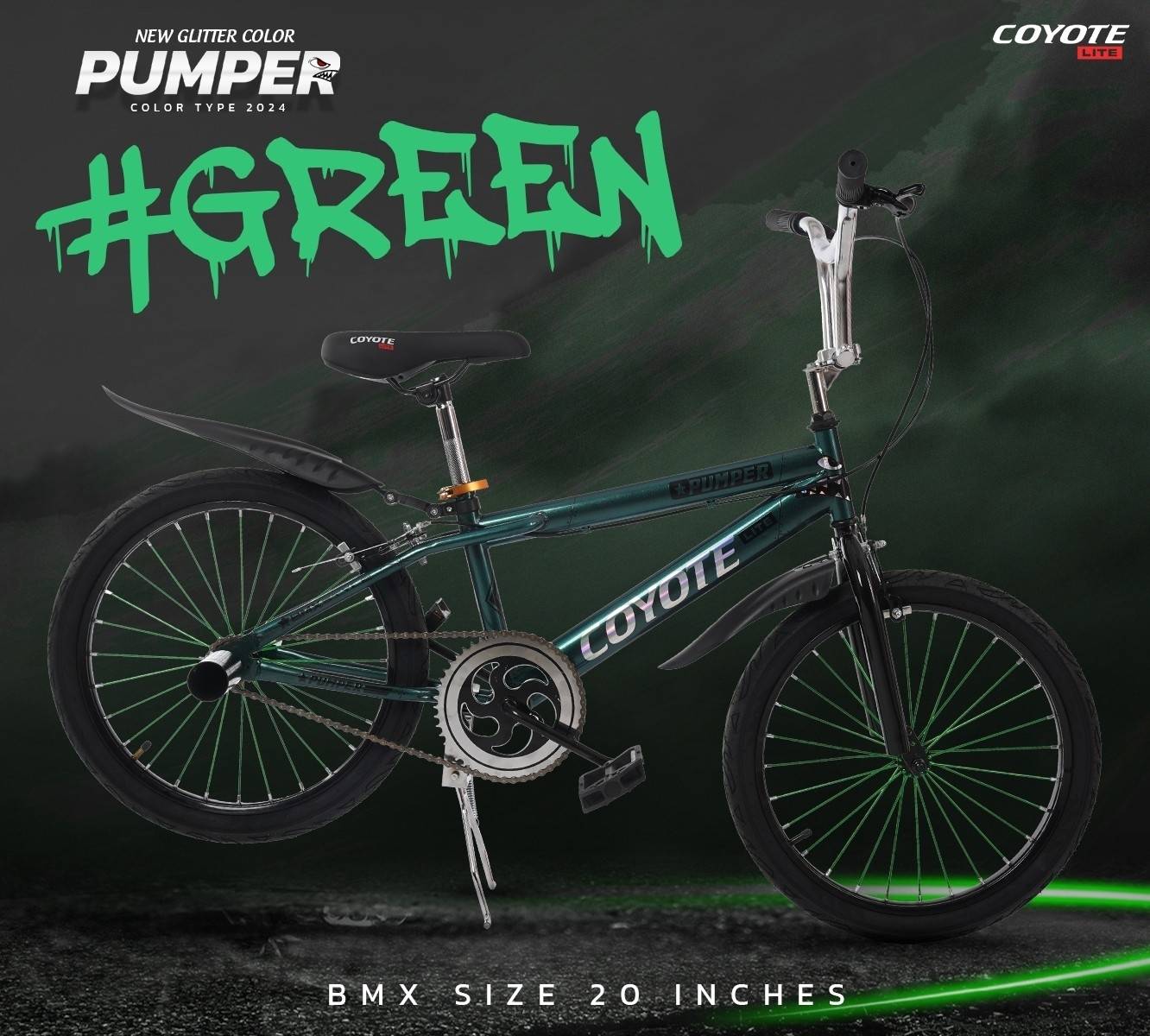 จักรยาน BMX COYOTE PUMPER ล้อ 20 นิ้ว