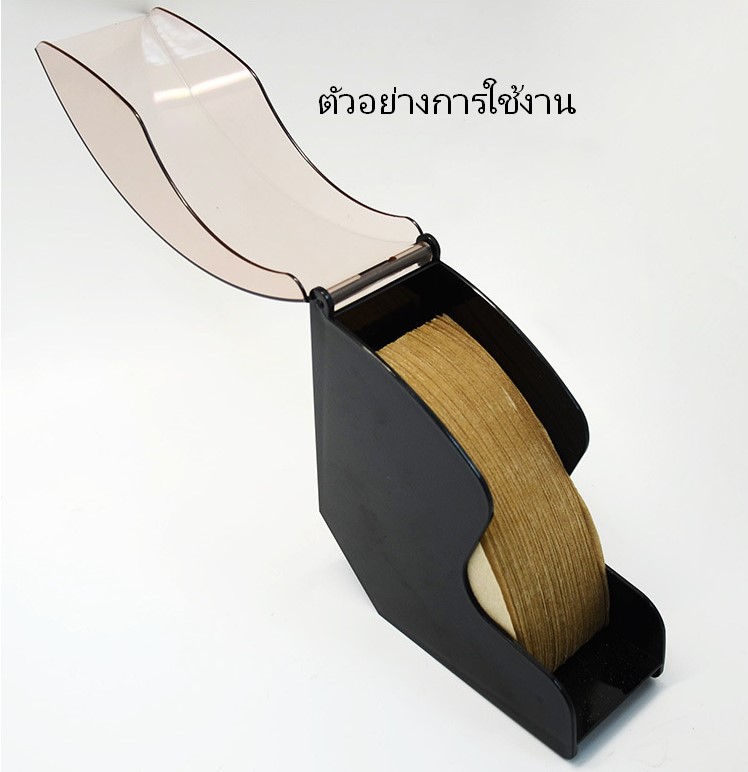 กล่องใส่กระดาษกรองกาแฟ ที่เก็บกระดาษกรอง พลาสติก 1610-713