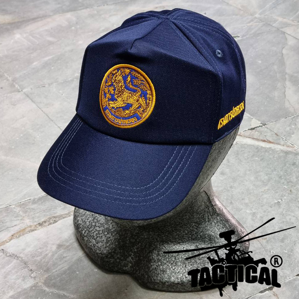 หมวกแก๊ป กรมการปกครอง ซิปหลัง (หมวกปฏิบัติการนอกเครื่องแบบ ตามระเบียบกรมการปกครอง ฉบับที่ 2 พ.ศ. 2568) ไม่ช่อ / 1 ช่อ / 2 ช่อ
