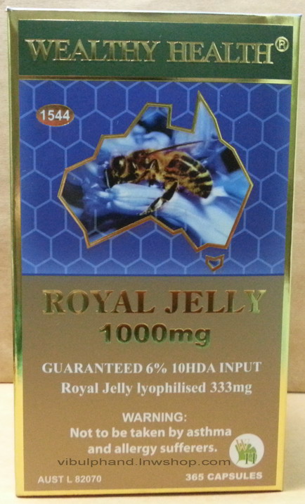 Wealthy Health Royal Jelly 1000mg.