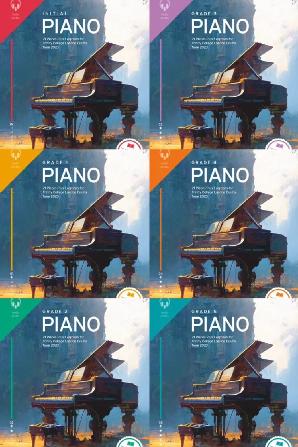 Piano Pieces From 2023 In - 5 Extended Pack