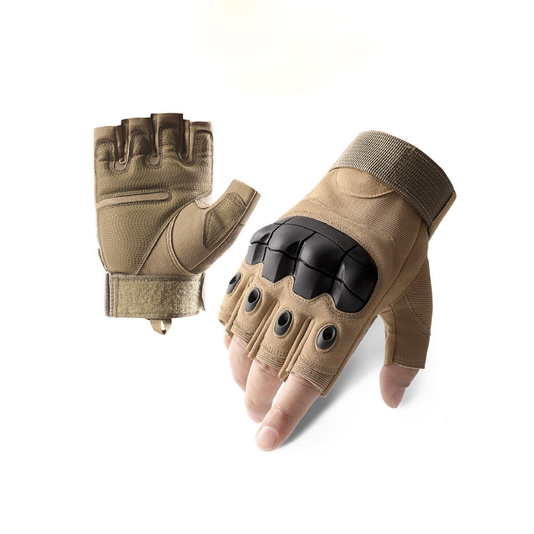 ถุงมือครึ่งนิ้ว OK สนับนิ่ม (3 สี)