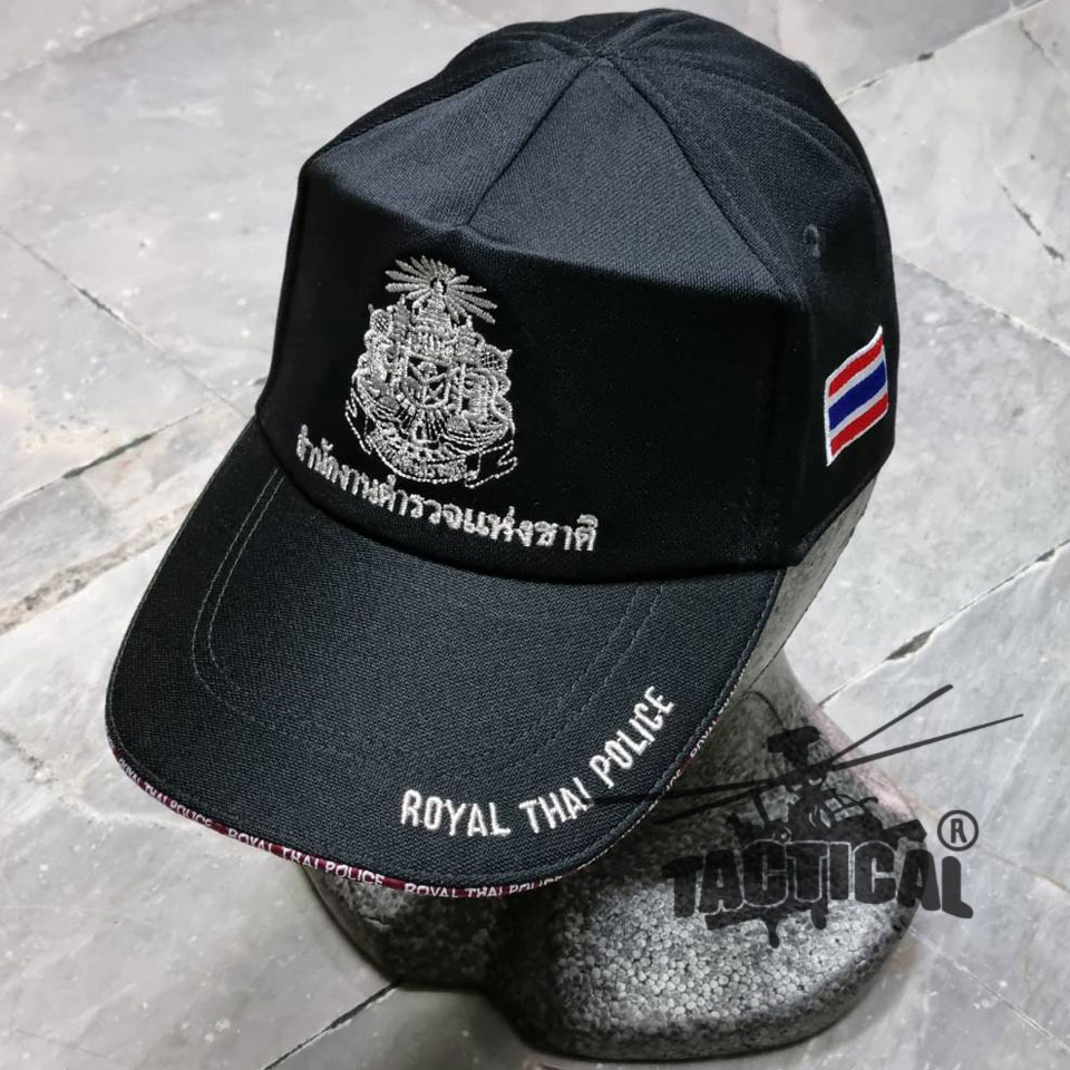 หมวกแก๊ป แผ่นดิน (ไทย) ขอบหนา ซิปหลัง