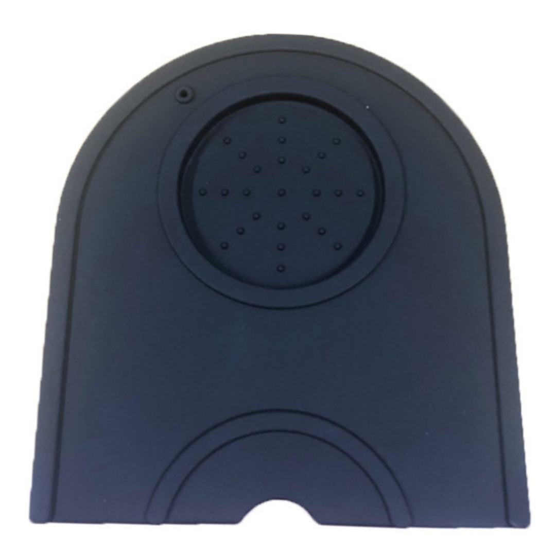 แผ่นยางรองแทมเปอร์กันลื่น แผ่นยางซิลิโคลนรองผงกาแฟเข้ามุมสีดำ รหัส 2411