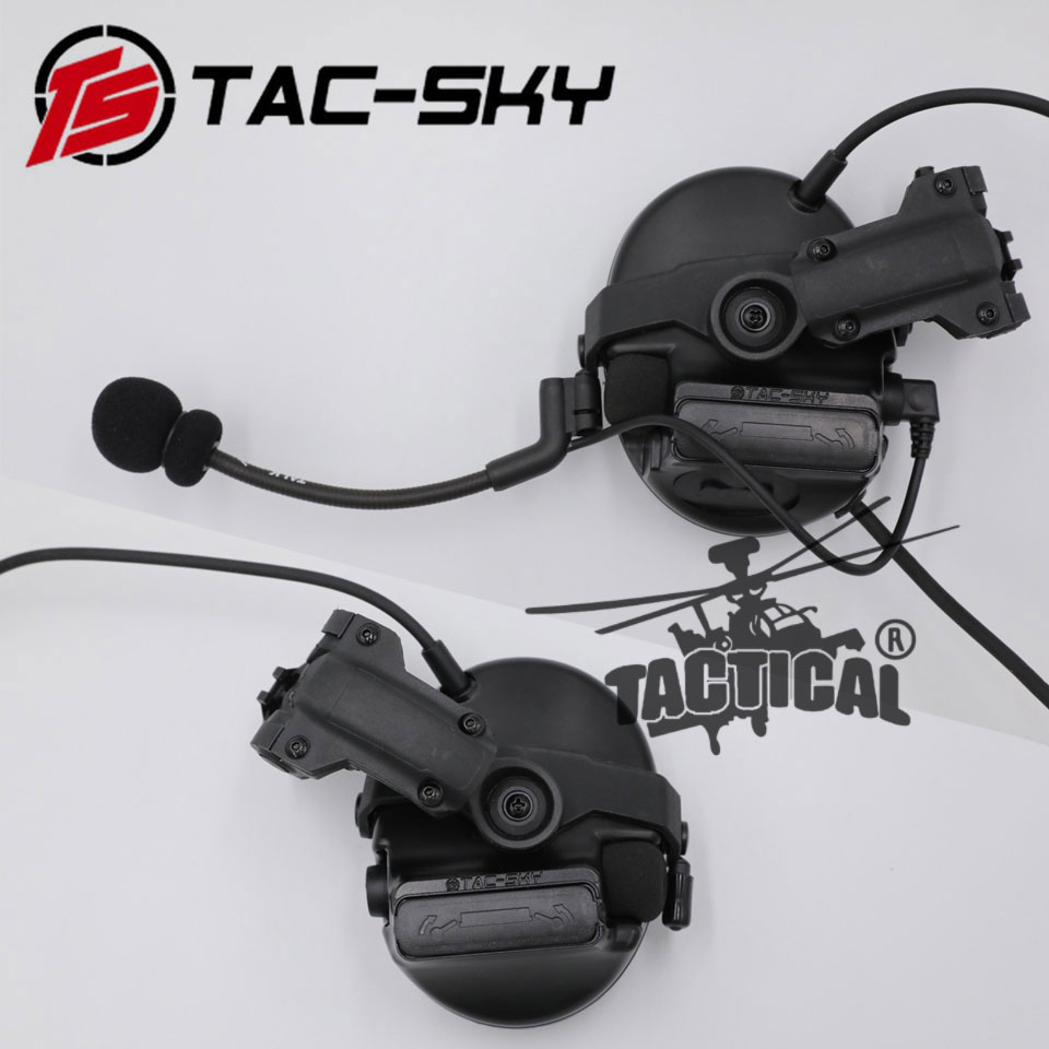 หูฟังสื่อสารตัดเสียงได้ ทรง Comtac III ยี่ห้อ Tac-Sky