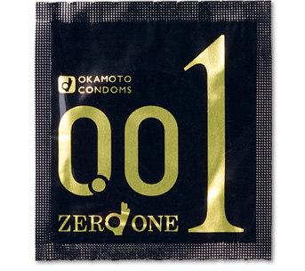 Okamoto 001 Zero One ถุงยางอนามัย โอกาโมโต้ 001 1กล่อง 3ชิ้น ถุงยางบางที่สุุดในโลก