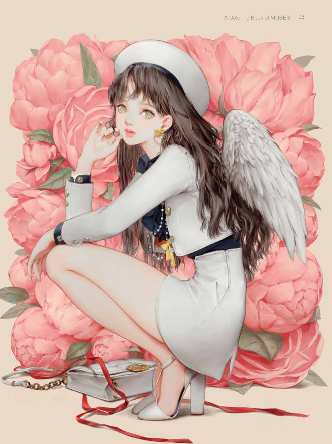 MUSES หนังสือภาพควบสมุดระบายสีลิขสิทธิ์แท้จาก Dadachyo