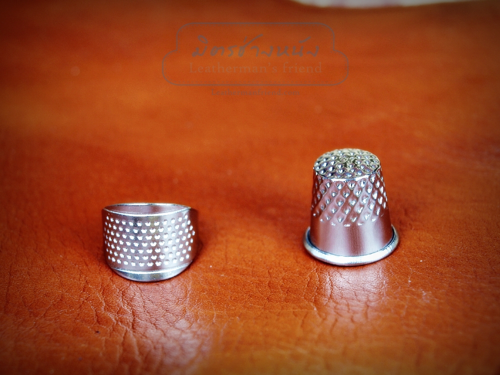 ที่กันนิ้ว ที่ดันเย็บเวลาเย็บหนัง แบบแหวน