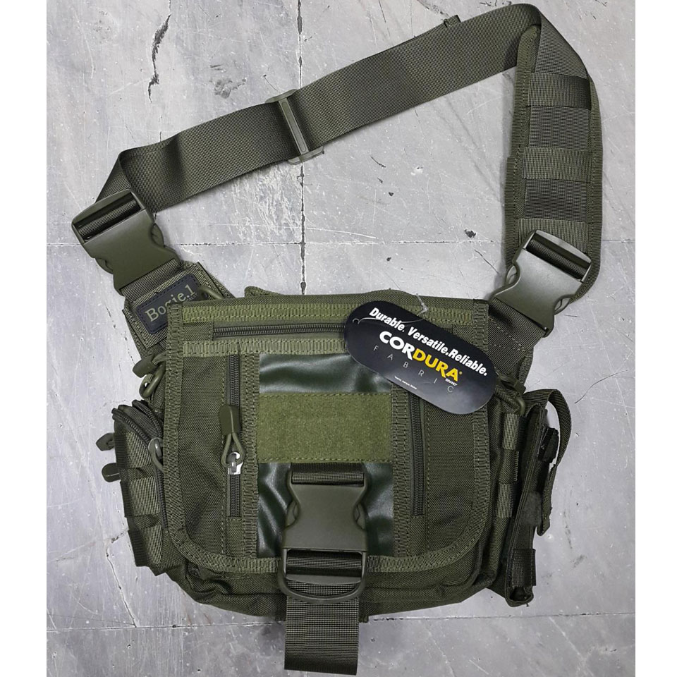 กระเป๋าปืนสะพายไหล่ สี่เหลี่ยมกลาง ผ้า Cordura