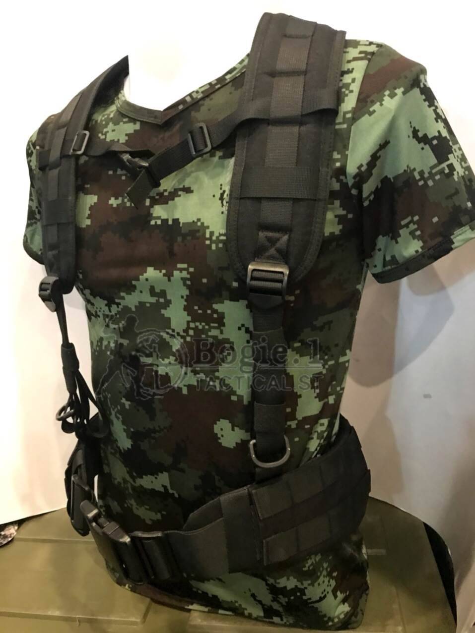 เข็มขัด + สายโยงบ่า Cordura (มีแยกขายเป็นชิ้น)