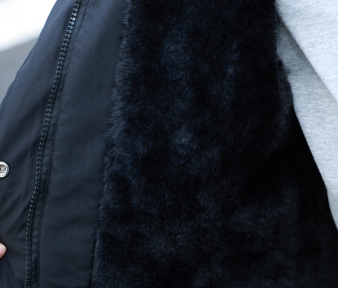 2324-0067 เสื้อกันหนาวไซส์ใหญ่ บุกำมะหยี่ด้านใน มีเฟอร์ ตัวนี้ไม่ผิดหวังแน่นอน