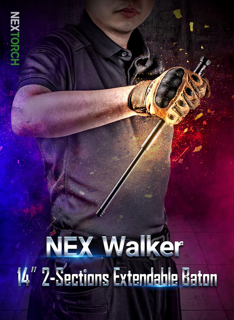 ดิ้วกดตูด NEX WALKER 2 ท่อน (14") Wal ของแท้