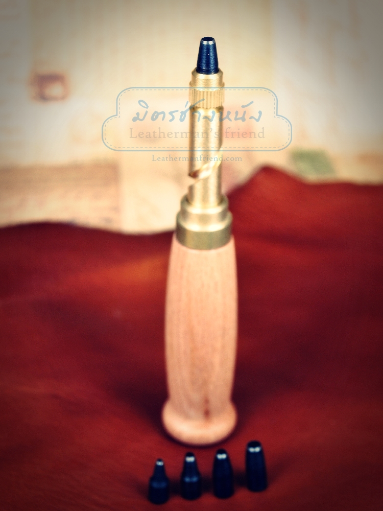 ชุดเจาะ ขึ้นลง แบบหมุม รุ่น 6 หัว เกลียวทองเหลือง 1.5/2/2.5/3/3.5/4mm