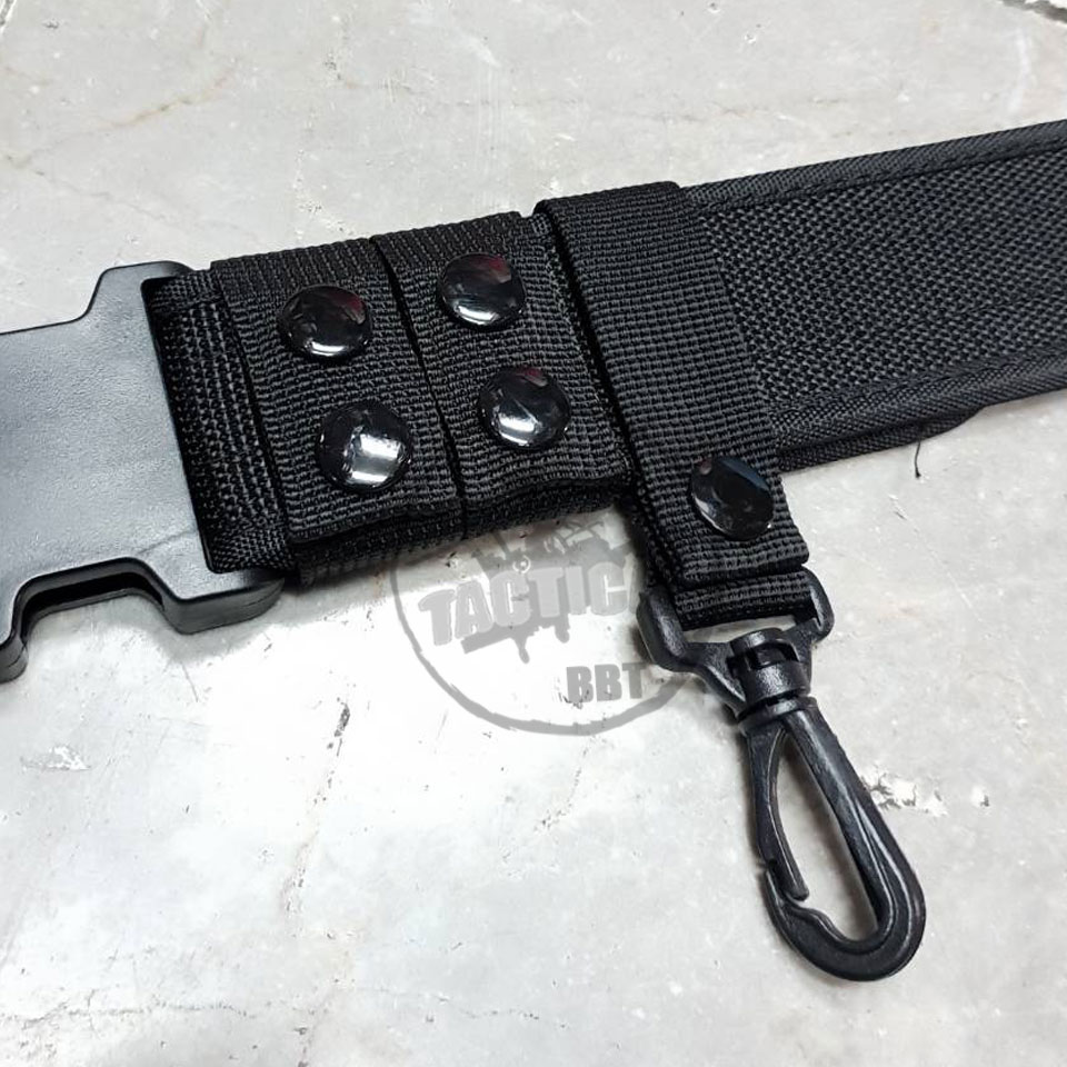 กระดุมผ้า + ตะขอ ติดเข็มขัด